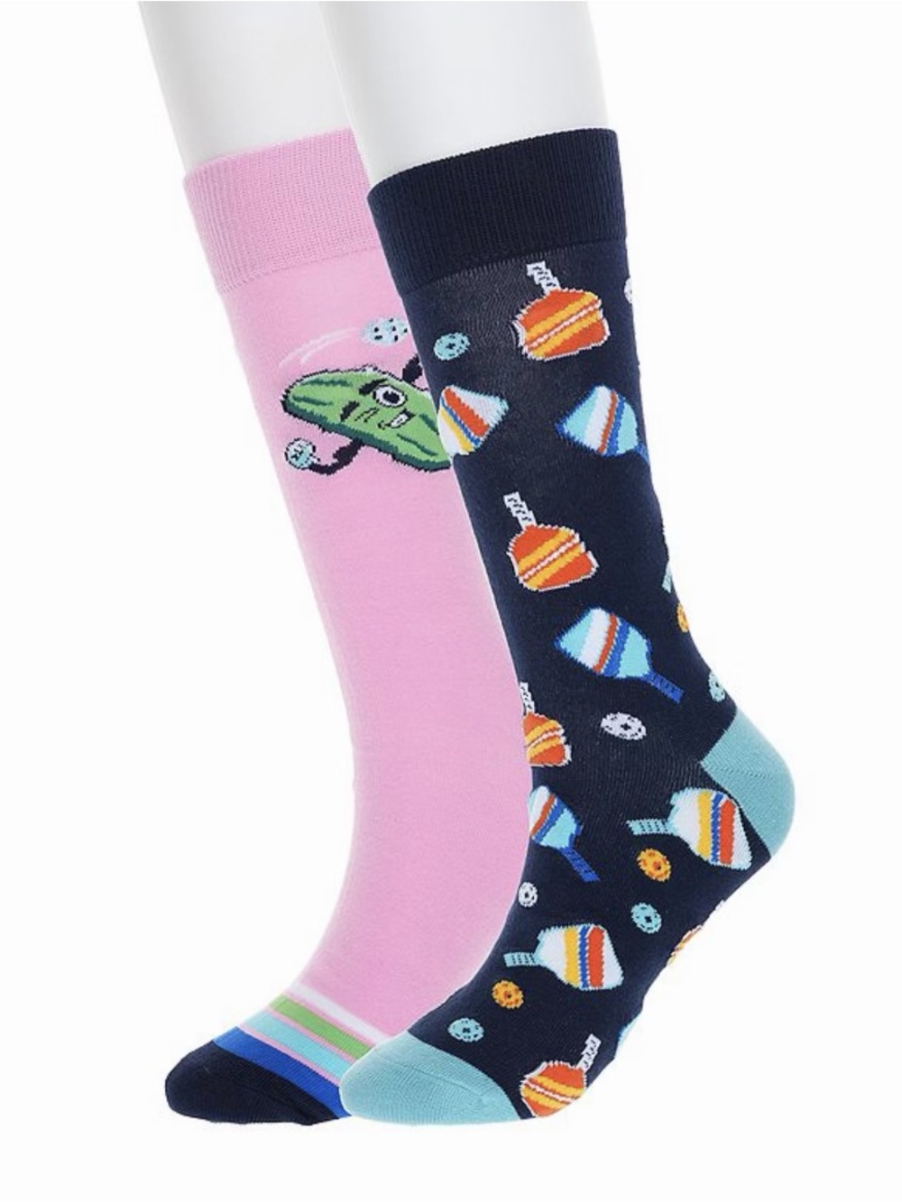 Twisted Toes 2-Pack Pickleball Novelty Socks